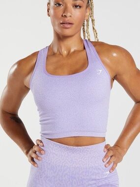 Gymshark Light Purple Sports Bra